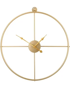 Orologio da parete ZUCHWIL 50 cm Metallo Oro