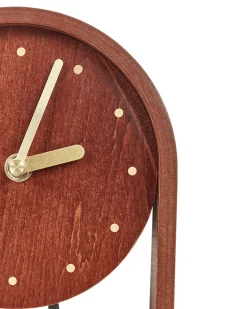 Orologio FERDEN 15 cm Marrone