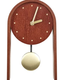 Orologio FERDEN 15 cm Marrone