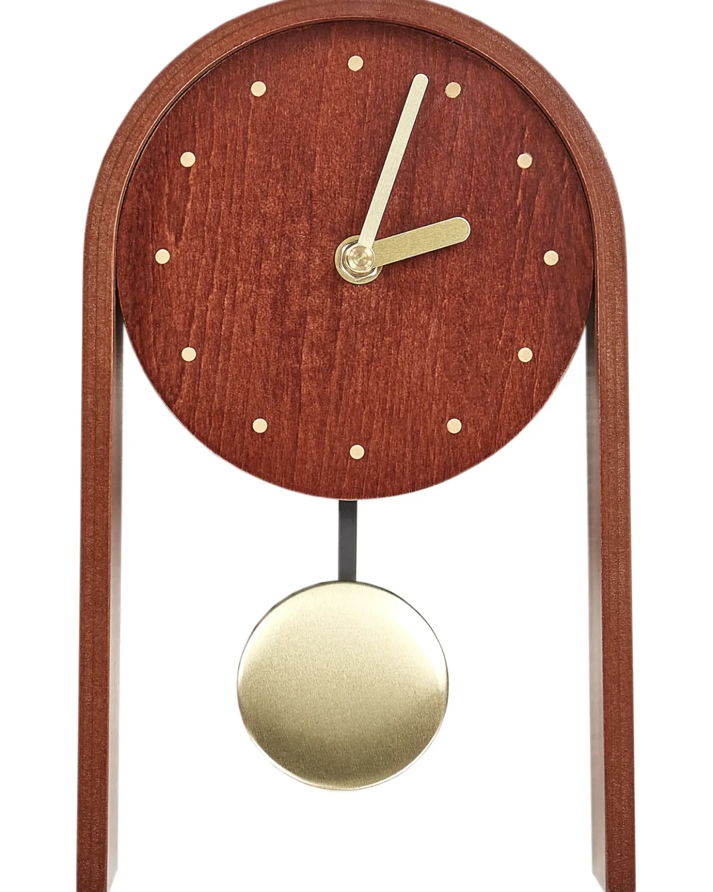 Orologio FERDEN 15 cm Marrone