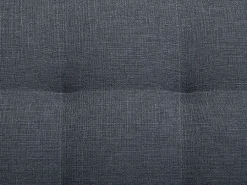 Ottomana ABERDEEN Tessuto Grigio scuro