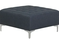 Ottomana ABERDEEN Tessuto Grigio scuro