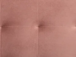 Ottomana ABERDEEN Velluto Rosa