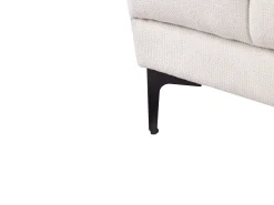 Ottomana ALNES Tessuto Bianco sporco