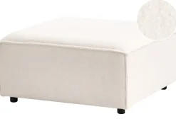 Ottomana ARDAL Bouclé Bianco sporco