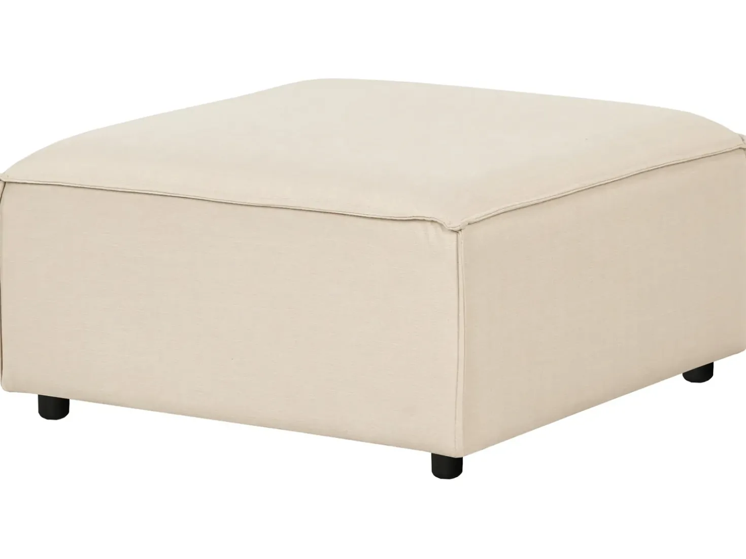 Ottomana ARDAL Tessuto Beige