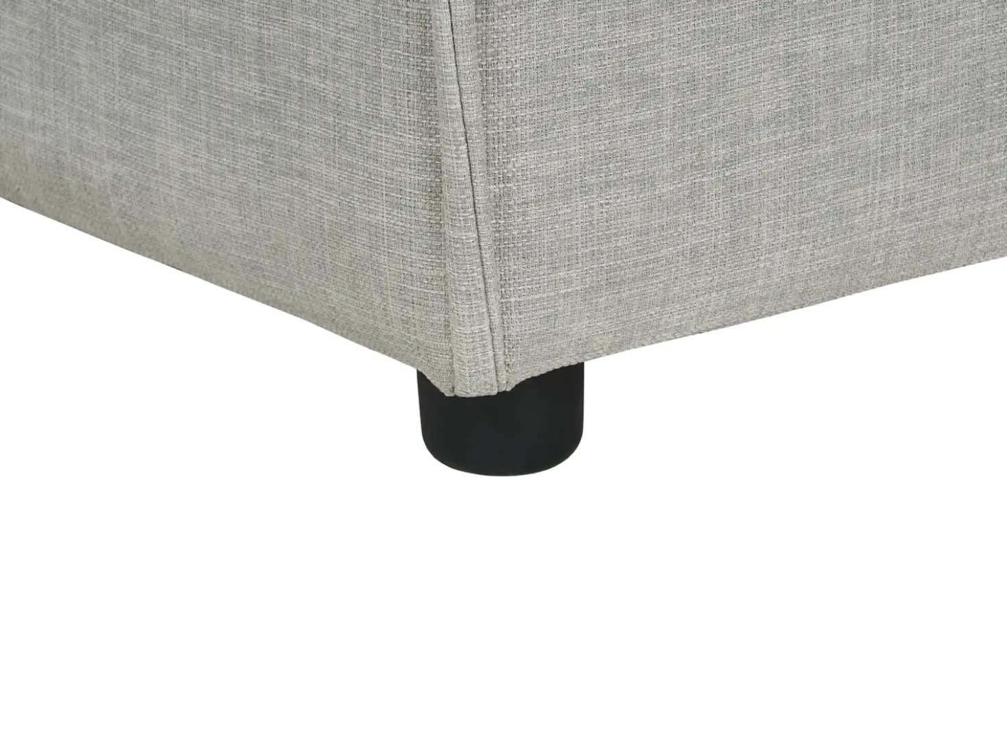 Ottomana ARDAL Tessuto Grigio chiaro
