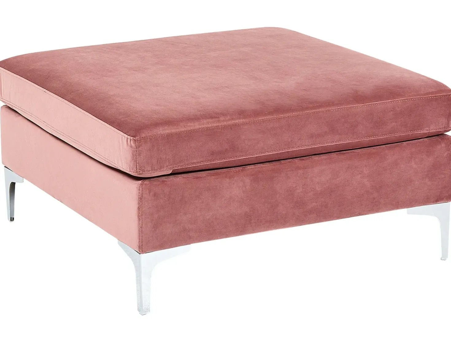 Ottomana EVJA Velluto Rosa