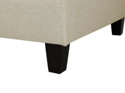 Ottomana FEVIK Tessuto Beige