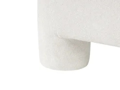 Ottomana HOGBO Tessuto Bianco