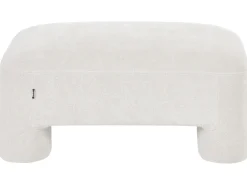 Ottomana HOGBO Tessuto Bianco