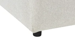 Ottomana INNVIK Tessuto Beige chiaro