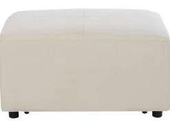Ottomana KOHLO Tessuto Beige chiaro