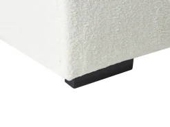 Ottomana LUNGO Bouclé Bianco