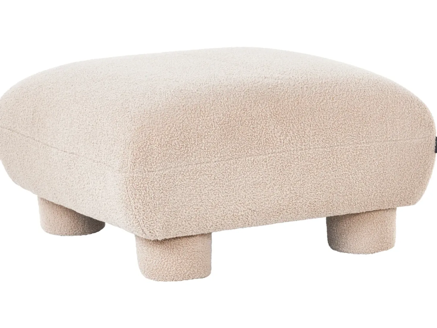 Ottomana MJALBI Bouclé Beige