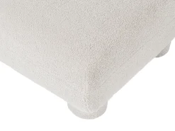 Ottomana MJALBI Bouclé Bianco sporco