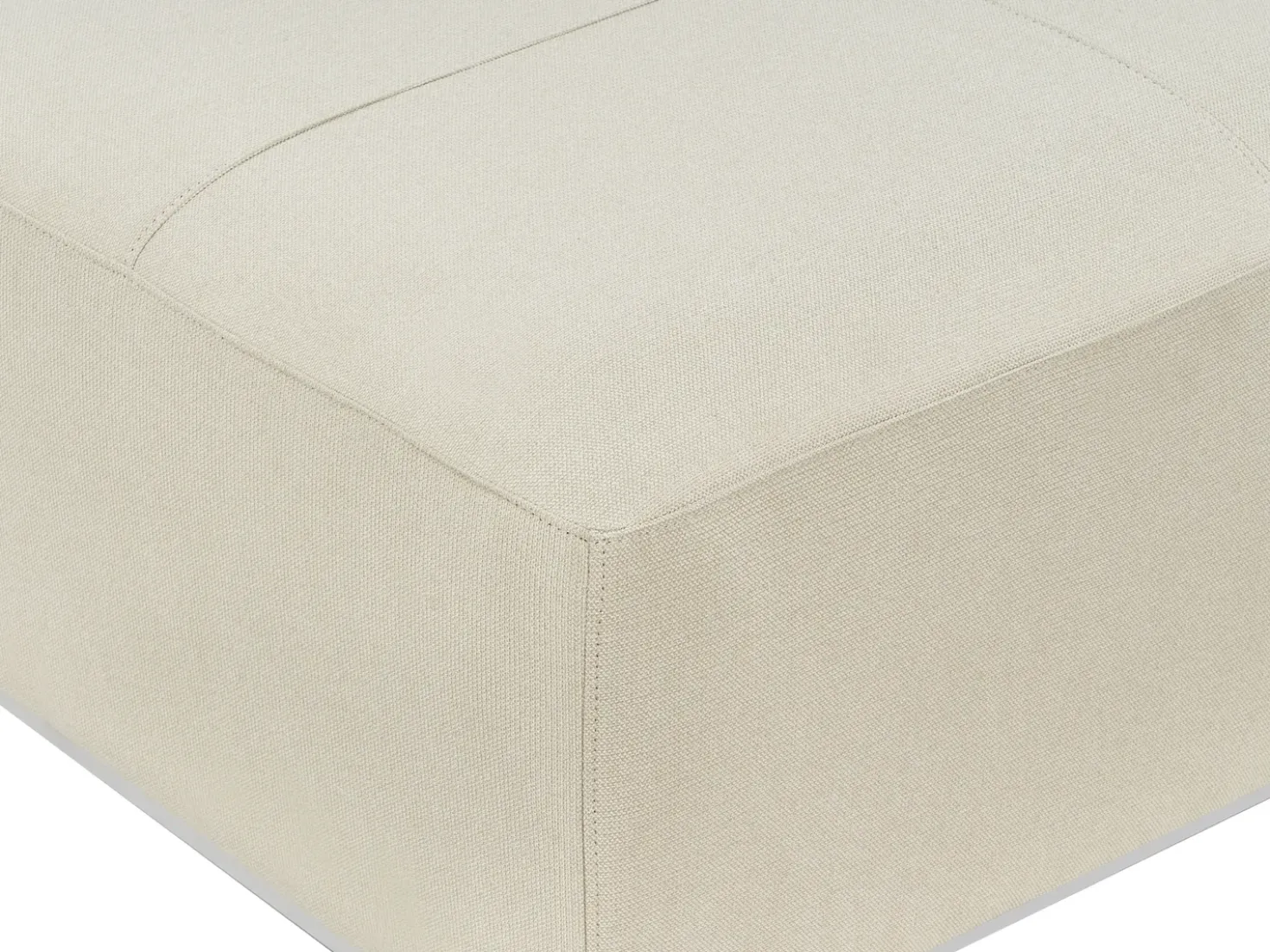 Ottomana OSLO Tessuto Beige