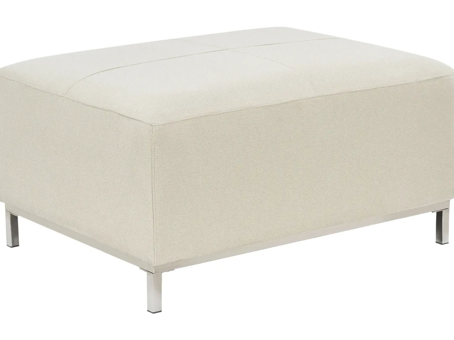 Ottomana OSLO Tessuto Beige
