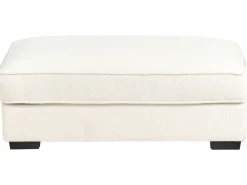 Ottomana RENDERS Bouclé Bianco sporco