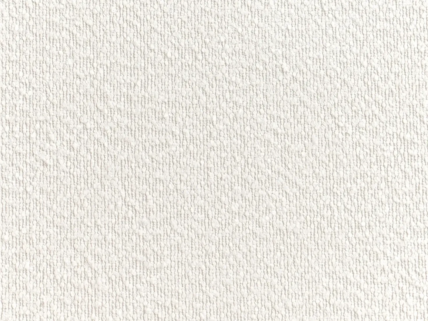 Ottomana RENDERS Bouclé Bianco sporco