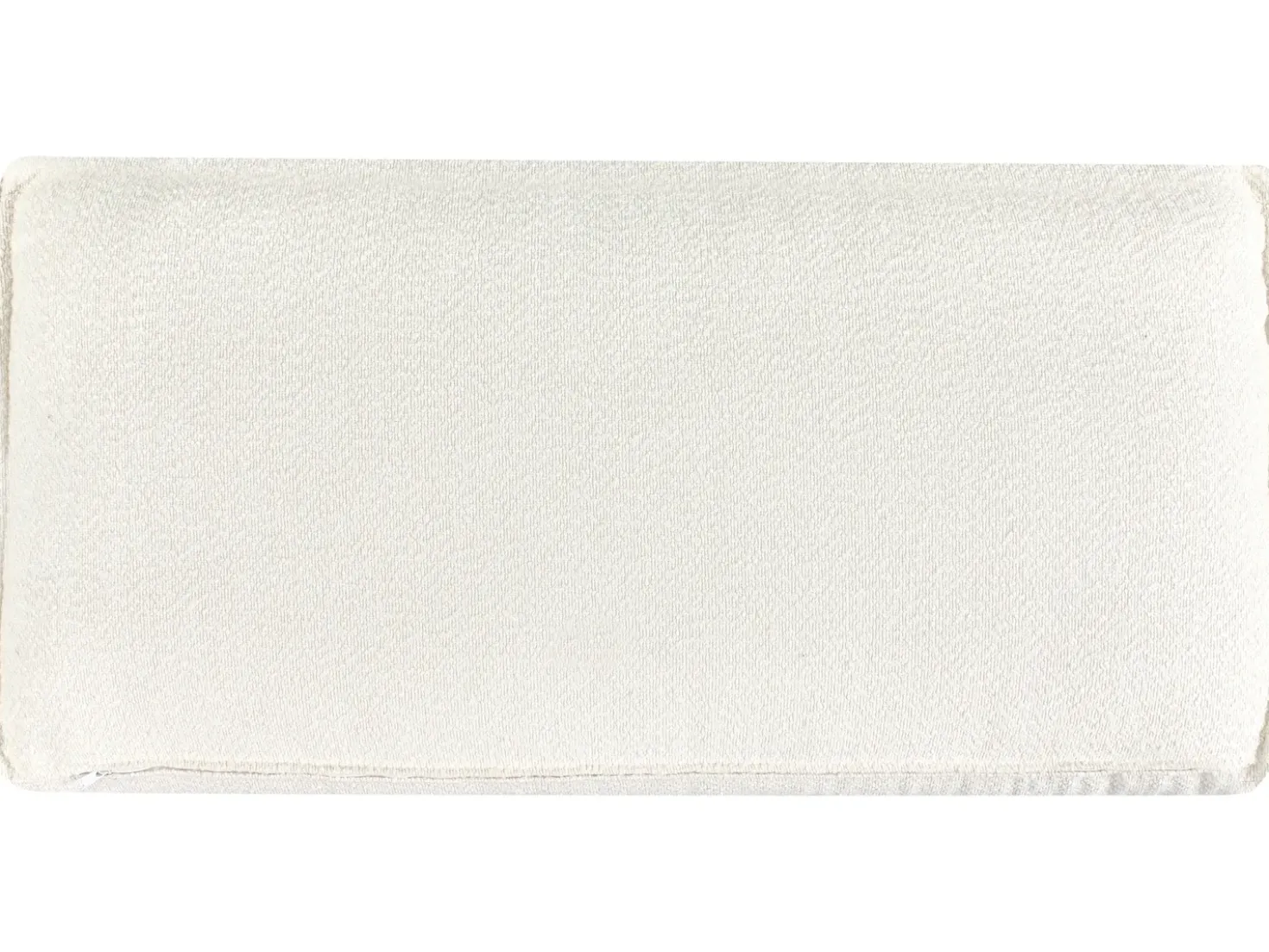 Ottomana RENDERS Bouclé Bianco sporco