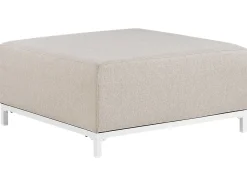 Ottomana ROVIGO Tessuto Beige