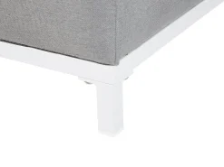 Ottomana ROVIGO Tessuto Grigio chiaro