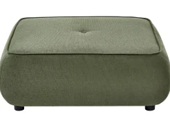Ottomana SALLA Tessuto Verde