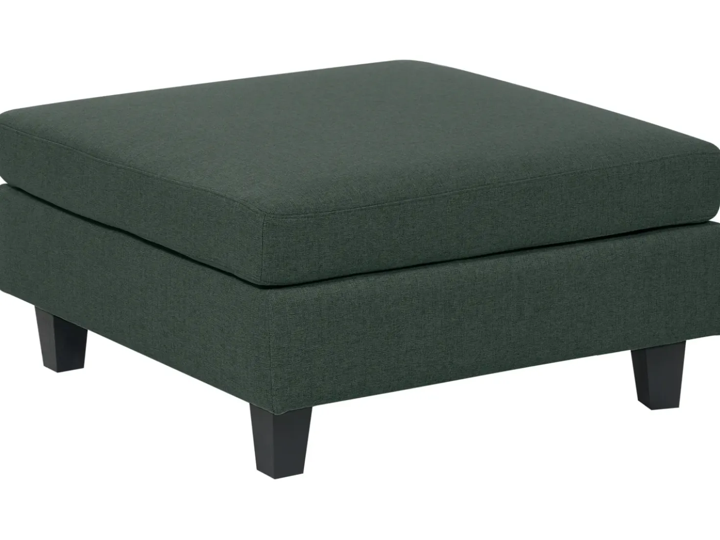 Ottomana UNSTAD Tessuto Verde scuro