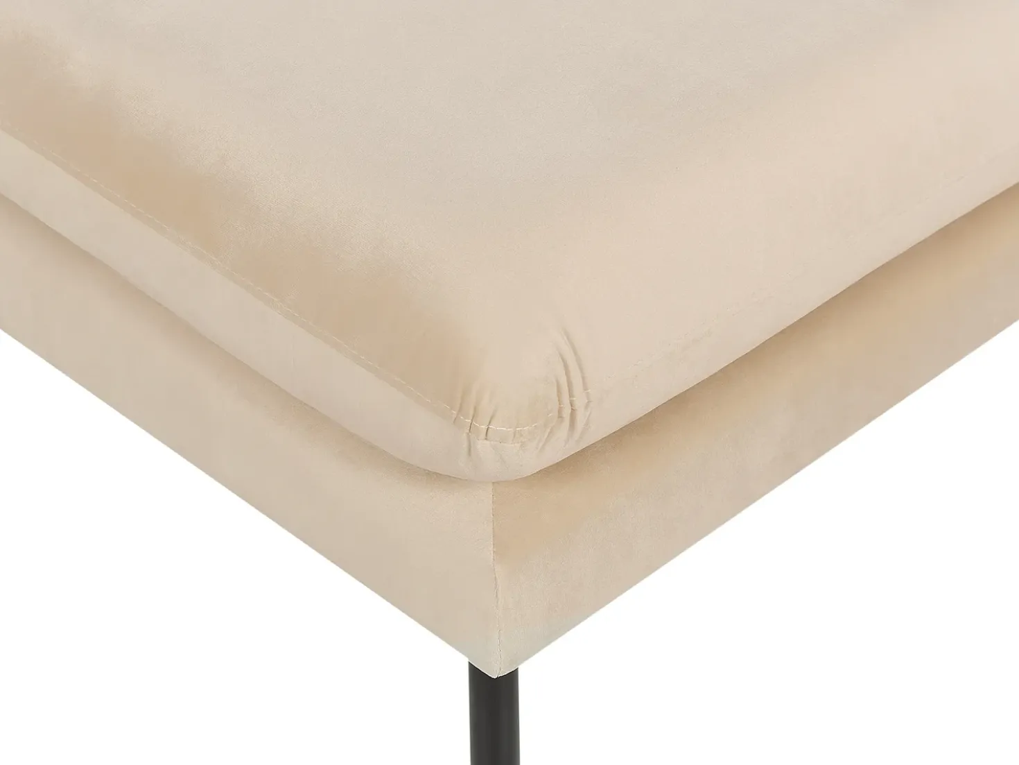 Ottomana VINTERBRO Velluto Beige