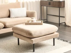 Ottomana VINTERBRO Velluto Beige