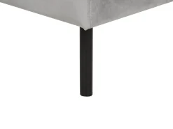 Ottomana VINTERBRO Velluto Grigio