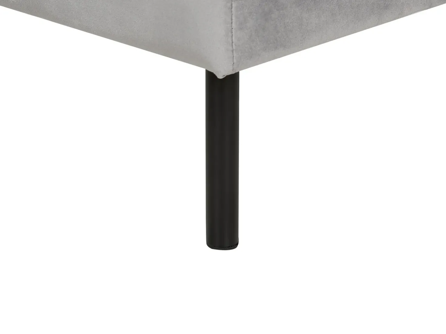 Ottomana VINTERBRO Velluto Grigio