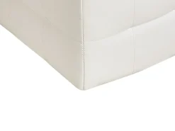 Ottomano contenitore MICHIGAN Pelle sintetica Bianco