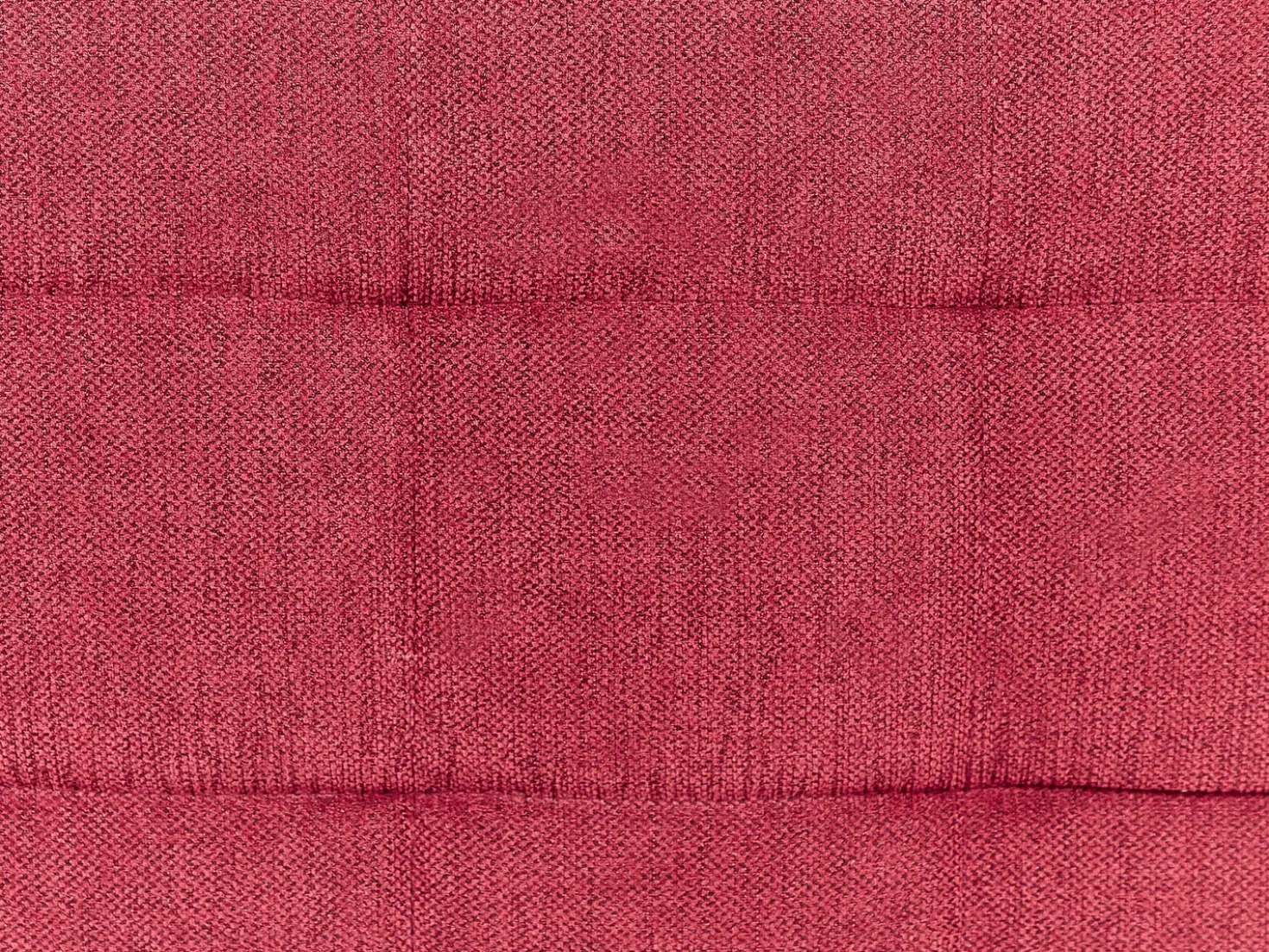 Ottomano contenitore MICHIGAN Tessuto Rosso