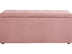 Ottomano contenitore OREM Tessuto Rosa