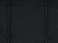 Ottomano contenitore OREM Tessuto 100 cm 40 cm Nero