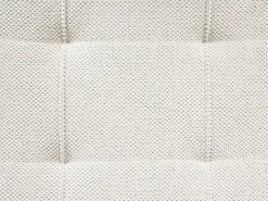 Ottomano contenitore OREM Tessuto Bianco sporco