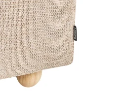 Panca contenitore imbottita SALIDA Tessuto Beige