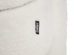 Panca contenitore imbottita OAKLEY Bouclé Bianco sporco