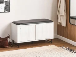 Panca contenitore per scarpe BATOCHE Bianco