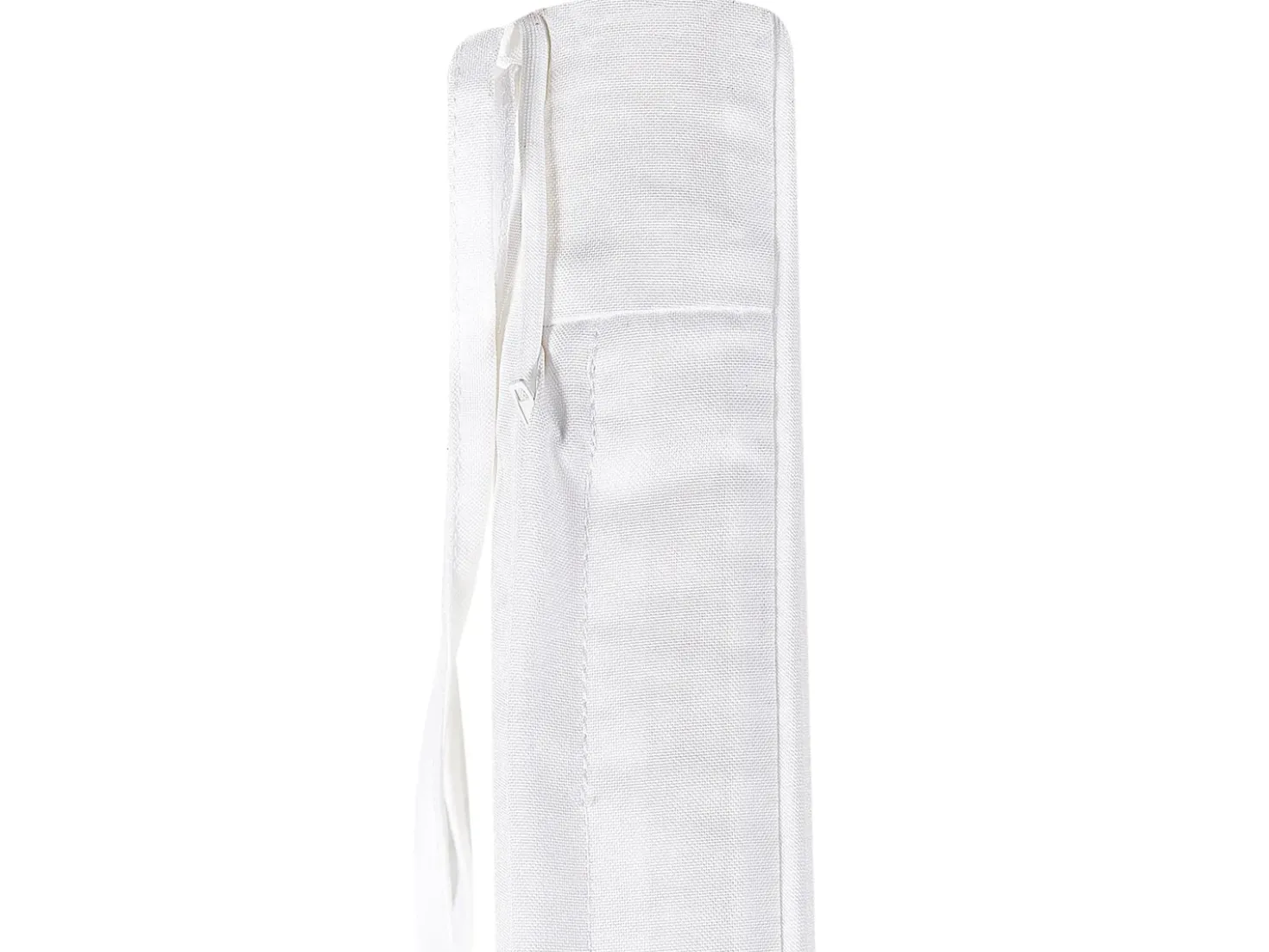 Panca da giardino con cuscino SOVANA 120 cm con contenitore Legno d'acacia Bianco