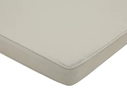 Panca da giardino con cuscino VIVARA 160 cm Legno di acacia certificato Beige