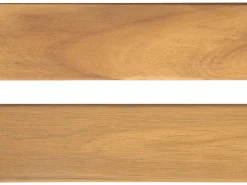 Panca da giardino con cuscino VIVARA 160 cm Legno di acacia certificato Beige