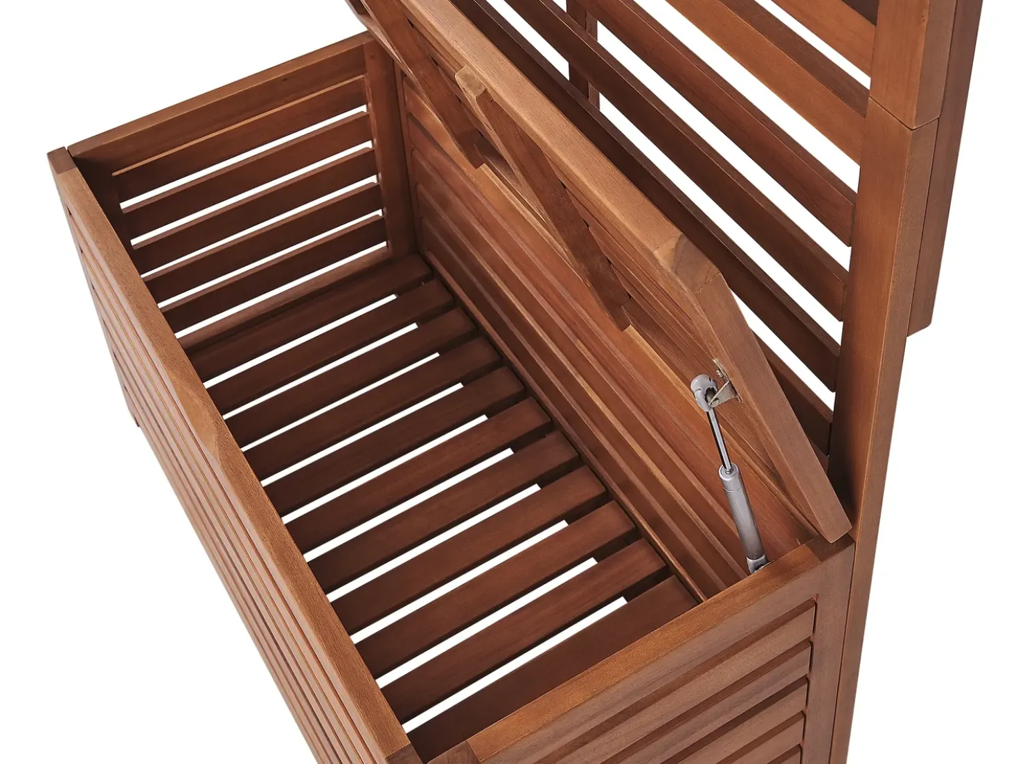 Panca da giardino con pannello a muro MATINO Legno d'acacia 80 cm 40 cm Marrone