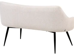 Panca da pranzo 2 posti ARENDAL Tessuto Beige