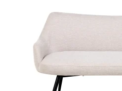 Panca da pranzo 2 posti ARENDAL Tessuto Beige