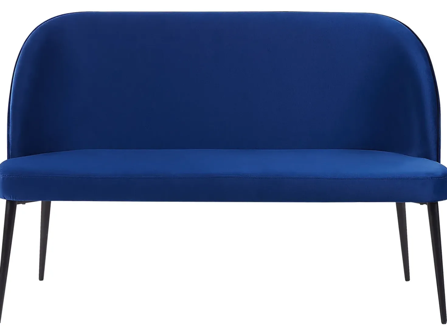 Panca da pranzo 2 posti OSBY Velluto Blu marino