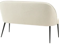 Panca da pranzo 2 posti OSBY Tessuto Beige chiaro