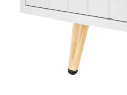 Panca porta scarpe KELOWNA Bianco